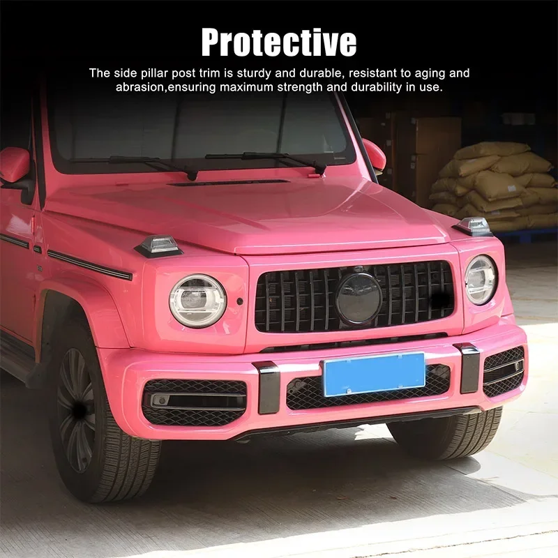 Real Carbon Fiber For Mercedes-Benz G-Class G63 2019-2024 Car styling front fog light decorative frame sticker Car accessories
Real Carbon Fiber For Mercedes-Benz G-Class G63 2019-2024 Car styling front fog light decorative frame sticker Car accessories