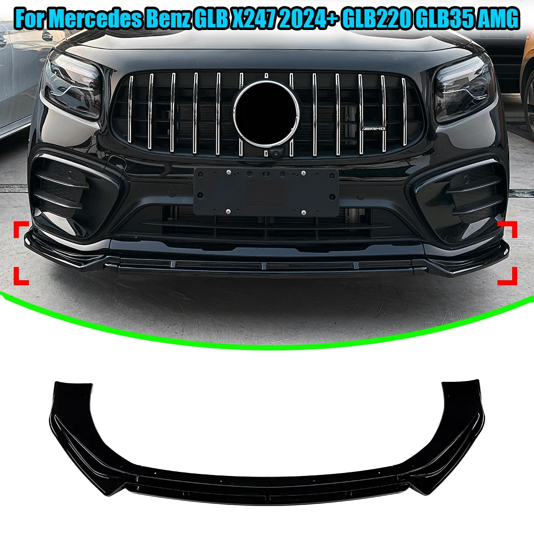 For Mercedes Benz GLB X247 2024+ GLB220 GLB35 AMG Front Bumper Splitter Lip Car Diffuser Body Kit Spoiler Tuning Body Kit
For Mercedes Benz GLB X247 2024+ GLB220 GLB35 AMG Front Bumper Splitter Lip Car Diffuser Body Kit Spoiler Tuning Body Kit