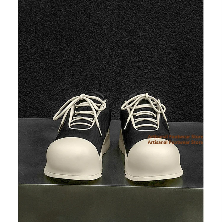 Big Round Toe Derby Shoes for Men Thick Soled Height Increasing Shoes Bicolor Casual Sneakers Trendy Luxury Handmade Men's Shoes
Big Round Toe Derby Shoes for Men Thick Soled Height Increasing Shoes Bicolor Casual Sneakers Trendy Luxury Handmade Men's Shoes