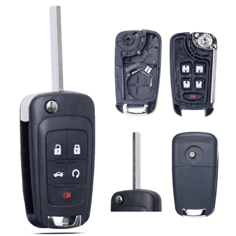 Key Fob Shell Case Replacement Fits for Chevy Cruze Malibu Equinox Sonic Impala GMC Terrain Buick Lacrosse 2011-2016 Keyless Re
Key Fob Shell Case Replacement Fits for Chevy Cruze Malibu Equinox Sonic Impala GMC Terrain Buick Lacrosse 2011-2016 Keyless Re
