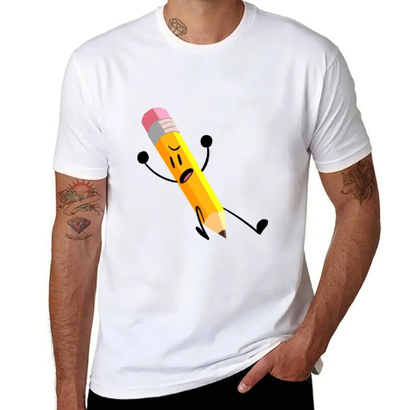 Pencil T-Shirt Trendy Casual Short Sleeve Shirt
Pencil T-Shirt Trendy Casual Short Sleeve Shirt