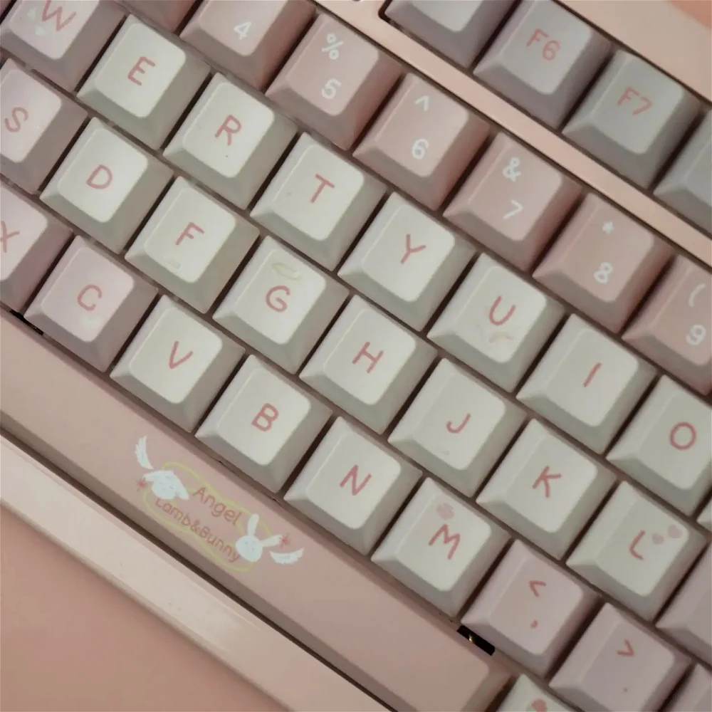 Cherry Keycaps PBT 131 Keys DIY Soft Mist Angel for MX Switch 60/71/84/90/104/108 Mechanical Keyboards
Cherry Keycaps PBT 131 Keys DIY Soft Mist Angel for MX Switch 60/71/84/90/104/108 Mechanical Keyboards
