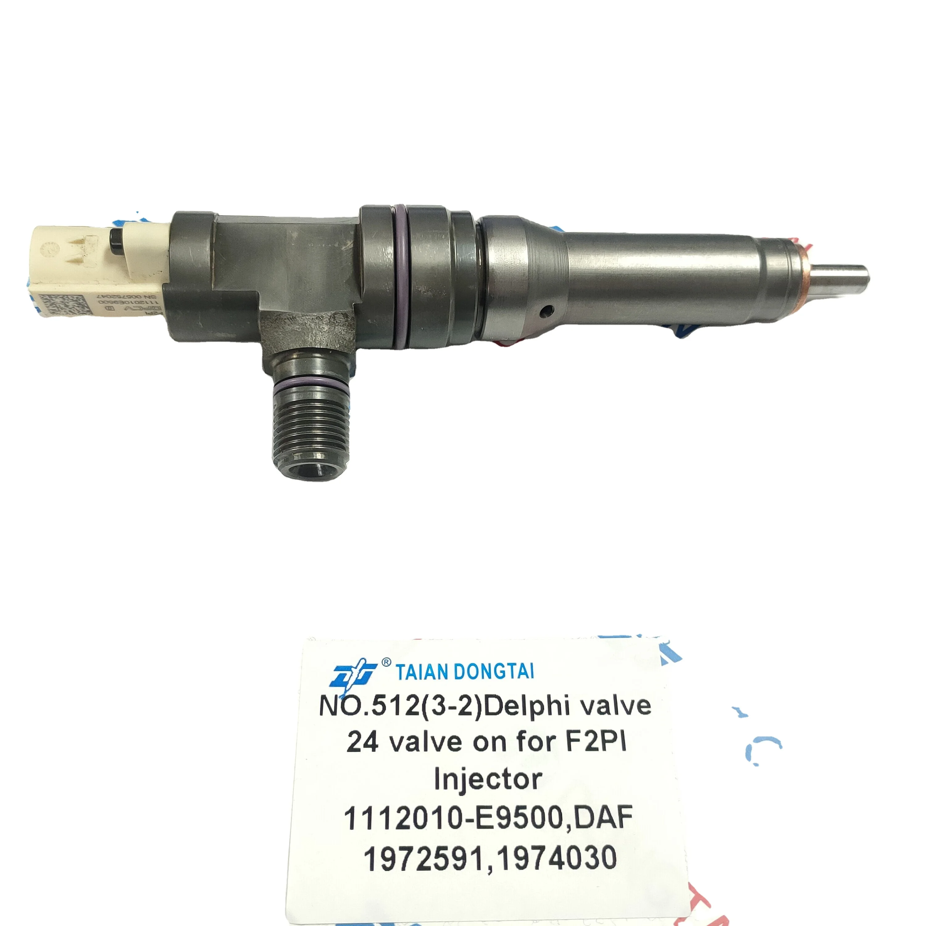 De Lphi NO.512(3-2) 24-Valve Fuel Pump Compatible with F2PI Injector 1112010-E9500 for1972591 1974030
De Lphi NO.512(3-2) 24-Valve Fuel Pump Compatible with F2PI Injector 1112010-E9500 for1972591 1974030