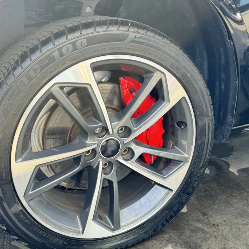 For Audi A4 B9 2018 automotive tires brake calipers covers aluminum alloy materials automotive exterior decoration accessories
For Audi A4 B9 2018 automotive tires brake calipers covers aluminum alloy materials automotive exterior decoration accessories