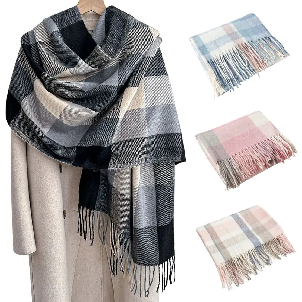 Модный теплый зимний шарф, мягкий шерстяной шарф на шею, утолщенный шарф из искусственного кашемира для женщин и мужчин
Модный теплый зимний шарф, мягкий шерстяной шарф на шею, утолщенный шарф из искусственного кашемира для женщин и мужчин