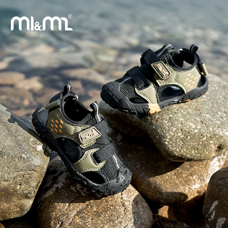 M1&M2 Lightweight Kids Casual Sandals Soft Bottom Breathable Design Closed Toe for Boys Girls Summer Sport & Beach Footwear
M1&M2 Lightweight Kids Casual Sandals Soft Bottom Breathable Design Closed Toe for Boys Girls Summer Sport & Beach Footwear