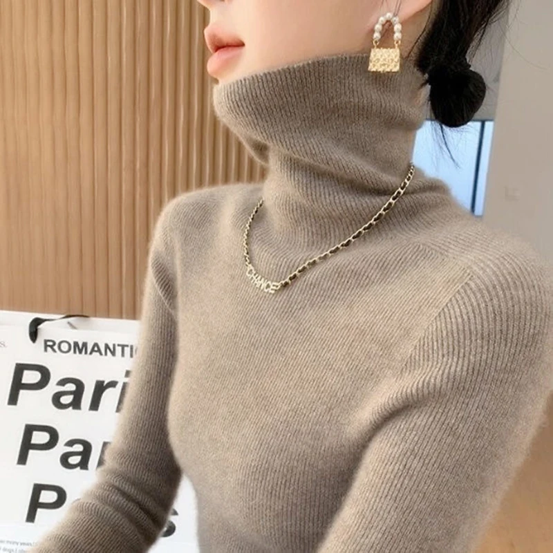 Весенне-осенний женский теплый свитер с длинным рукавом, повседневная одежда, свободный крой, трикотаж, облегающая одежда для женщин, уличная мода, топы
Весенне-осенний женский теплый свитер с длинным рукавом, повседневная одежда, свободный крой, трикотаж, облегающая одежда для женщин, уличная мода, топы