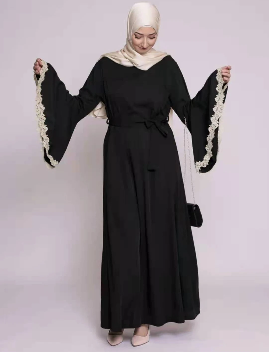 Eid Mubarak Abaya Dress Dubai Muslim Women Ruffles Hijab Dresses Turkey Islamic Clothing Caftan Marocain Vestido Musulmane Femme
Eid Mubarak Abaya Dress Dubai Muslim Women Ruffles Hijab Dresses Turkey Islamic Clothing Caftan Marocain Vestido Musulmane Femme