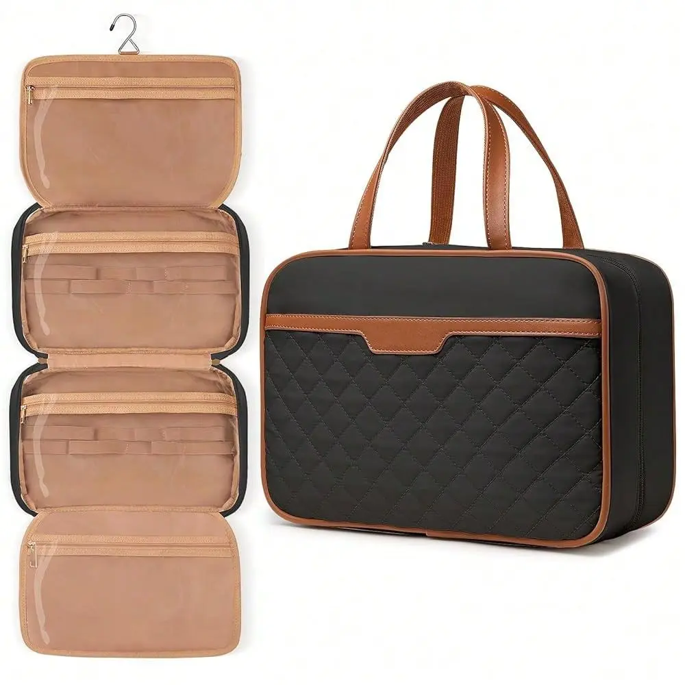 Toiletry Organizer Hanging Toiletry Bag For FullSized Toiletries, Portable WaterResistant With Hanging Hook And 4 Compartments
Toiletry Organizer Hanging Toiletry Bag For FullSized Toiletries, Portable WaterResistant With Hanging Hook And 4 Compartments
