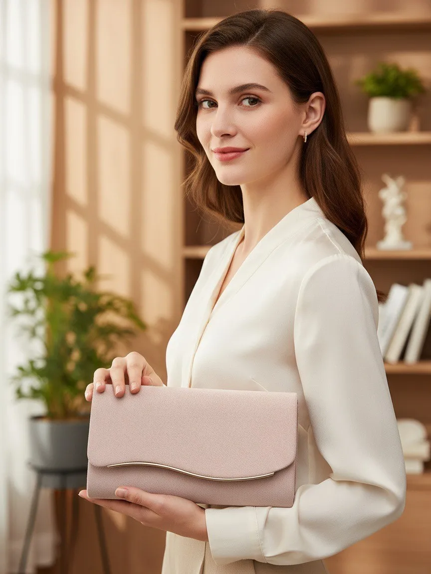 New imitation deerskin velvet dinner bag metal decorative chain crossbody clutch bag high-end fashion elegant small fragrance
New imitation deerskin velvet dinner bag metal decorative chain crossbody clutch bag high-end fashion elegant small fragrance