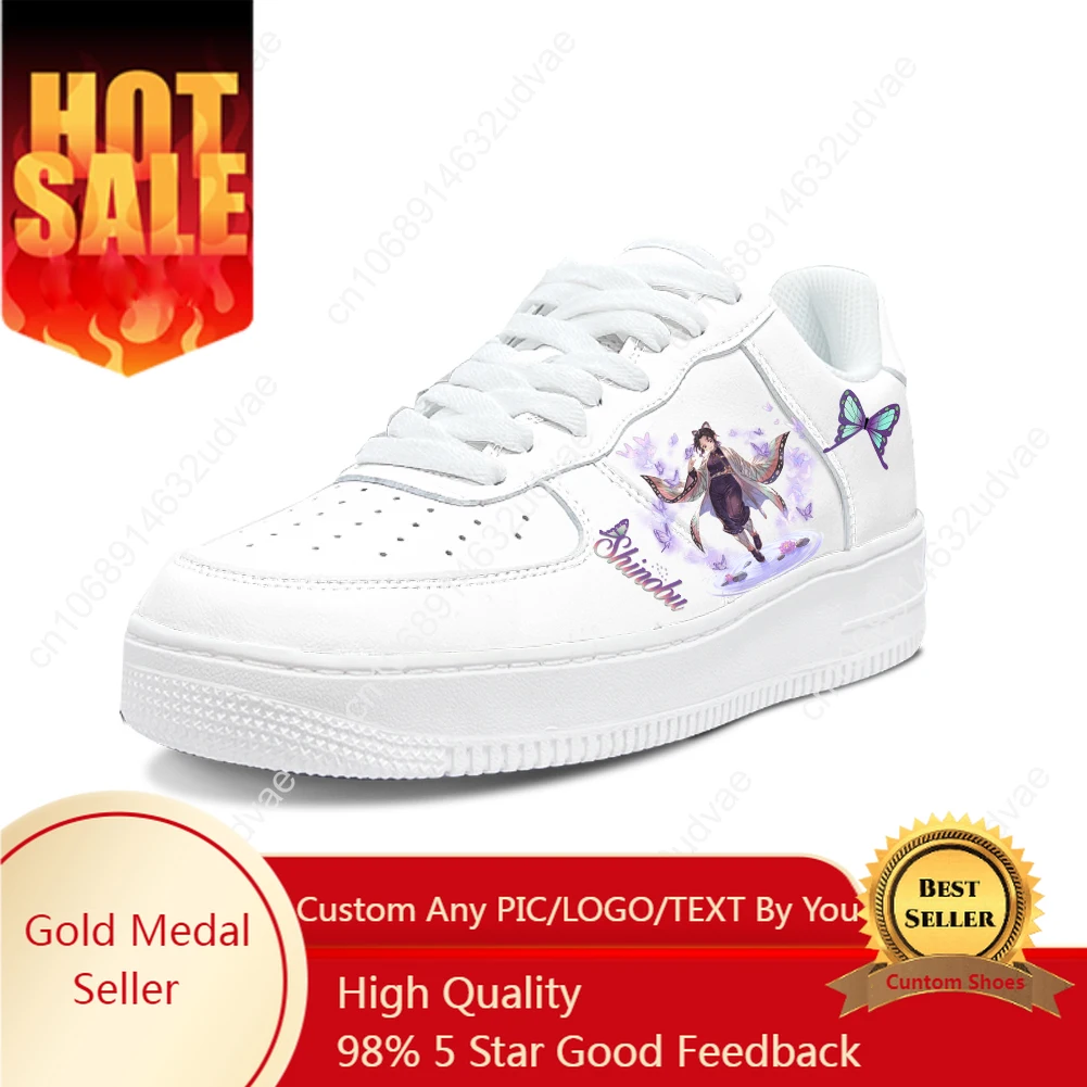 Demon Slayer Casual Shoes Platform Shoe Shinobu Kocho Sneakers Mens Womens Teenager Flats Custom Made Sneaker Graffiti Footwear
Demon Slayer Casual Shoes Platform Shoe Shinobu Kocho Sneakers Mens Womens Teenager Flats Custom Made Sneaker Graffiti Footwear