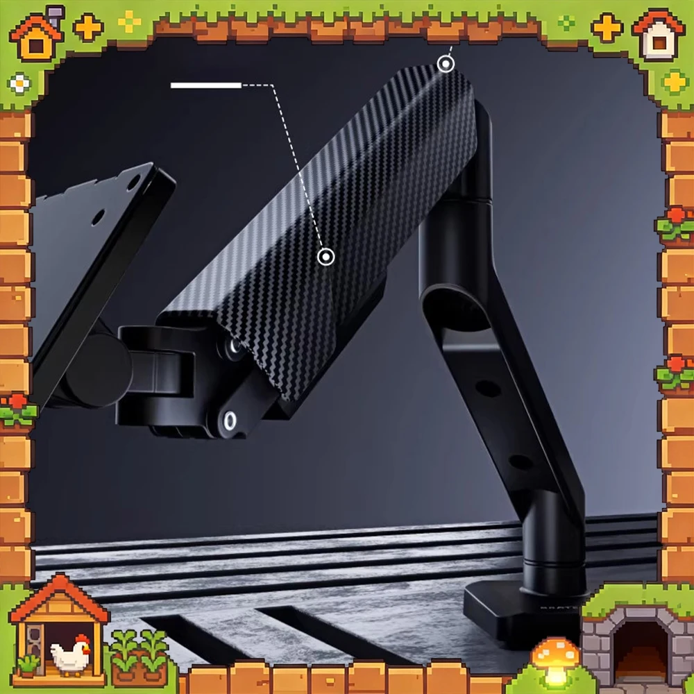 Brateck E430 Display Bracket Aeroelastic Core 170 Degree Large Viewing Angle Computer Display Screen Bracket Classic Bicolor
Brateck E430 Display Bracket Aeroelastic Core 170 Degree Large Viewing Angle Computer Display Screen Bracket Classic Bicolor