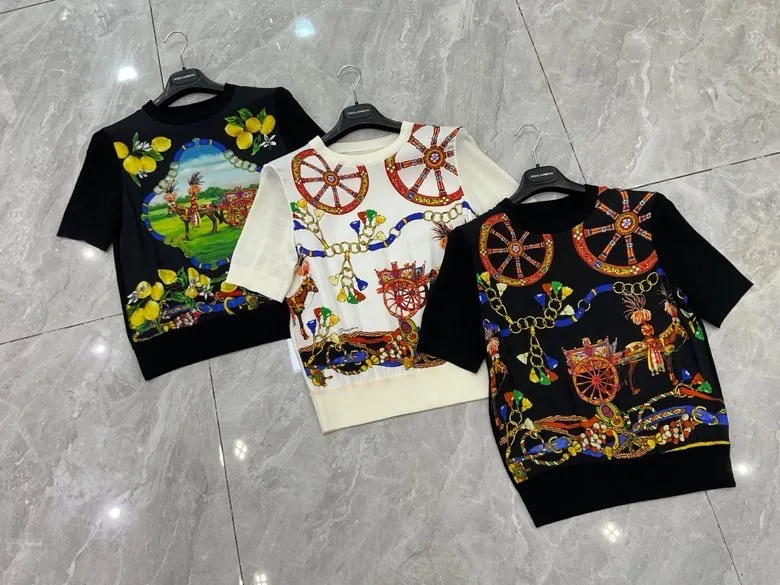 Elegant Short Sleeve Knitted Sweater Silk 19 Momme Cashmere Wheel Flower Design Women's T-shirt Straight Cut Daily Wear
Elegant Short Sleeve Knitted Sweater Silk 19 Momme Cashmere Wheel Flower Design Women's T-shirt Straight Cut Daily Wear