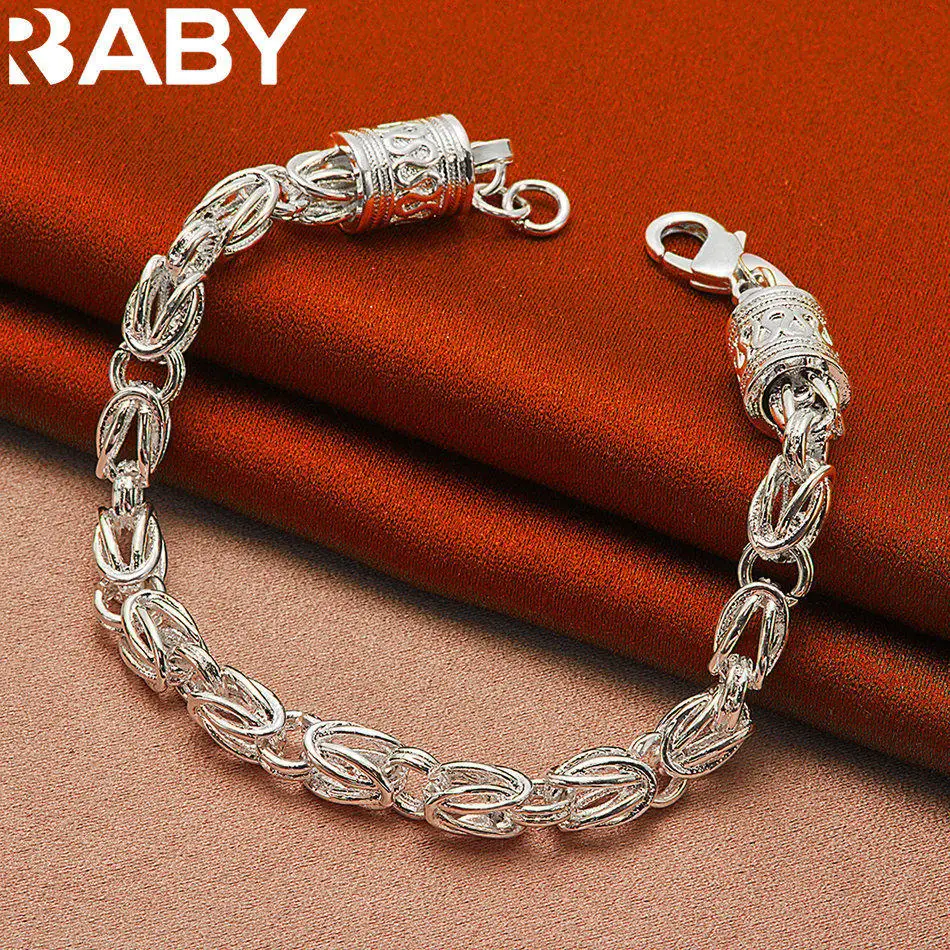 URBABY браслет-цепочка из стерлингового серебра 925 пробы для мужчин и женщин, модные популярные подарки на день рождения
URBABY браслет-цепочка из стерлингового серебра 925 пробы для мужчин и женщин, модные популярные подарки на день рождения