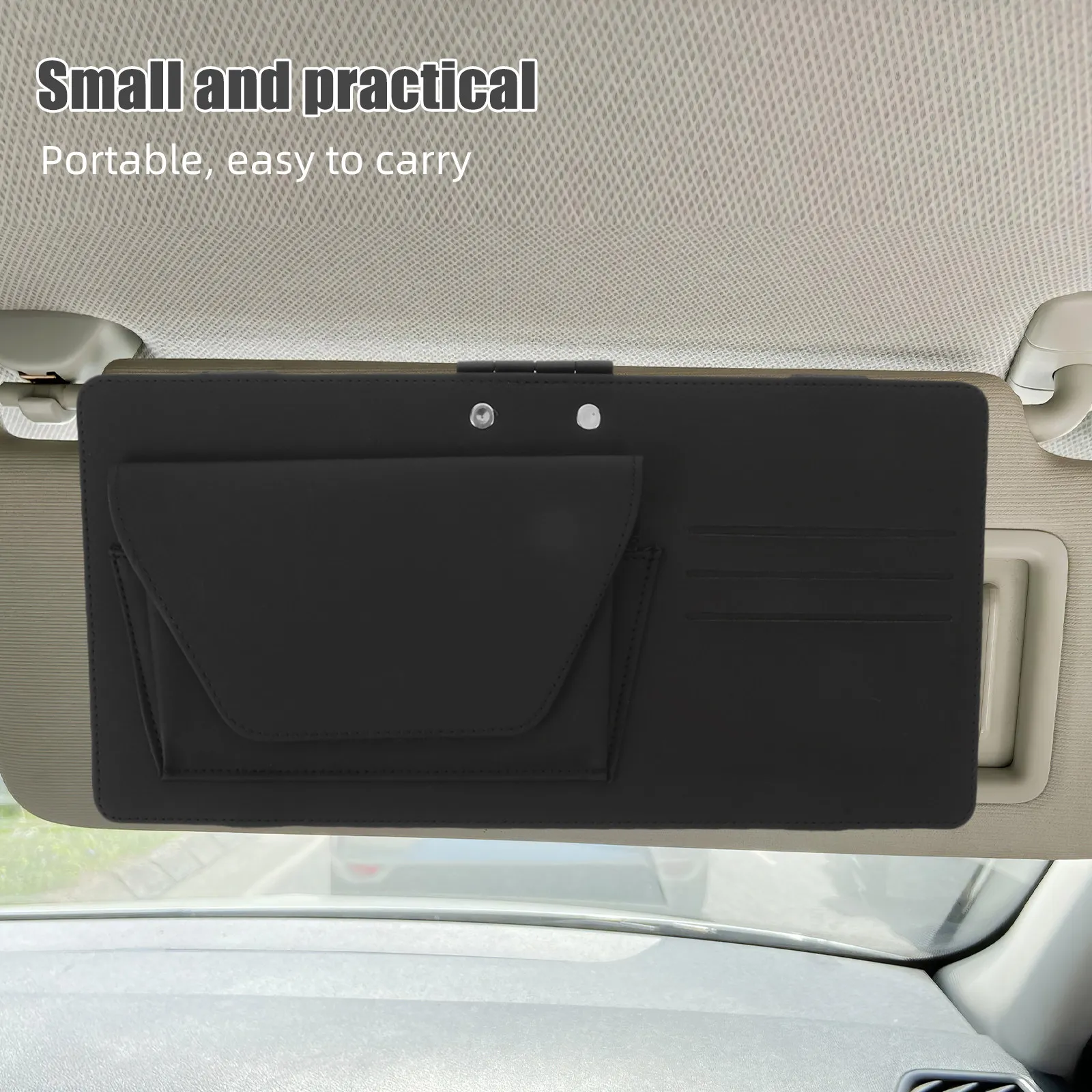 Auto Visor Organizer for Eyeglasses Sunglasses Cards Receipts Uv Blocking Dashboard Declutter Tool Lightweight Travel Sunglass
Auto Visor Organizer for Eyeglasses Sunglasses Cards Receipts Uv Blocking Dashboard Declutter Tool Lightweight Travel Sunglass