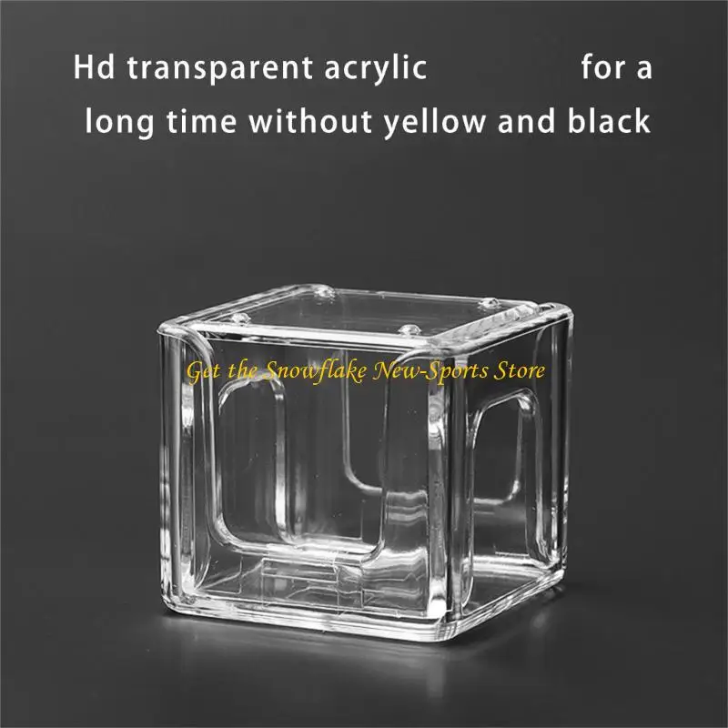 E56D Acrylic Billiard Chalk Powder Box Clear Chalk Protective Cover Easy to Use
E56D Acrylic Billiard Chalk Powder Box Clear Chalk Protective Cover Easy to Use
