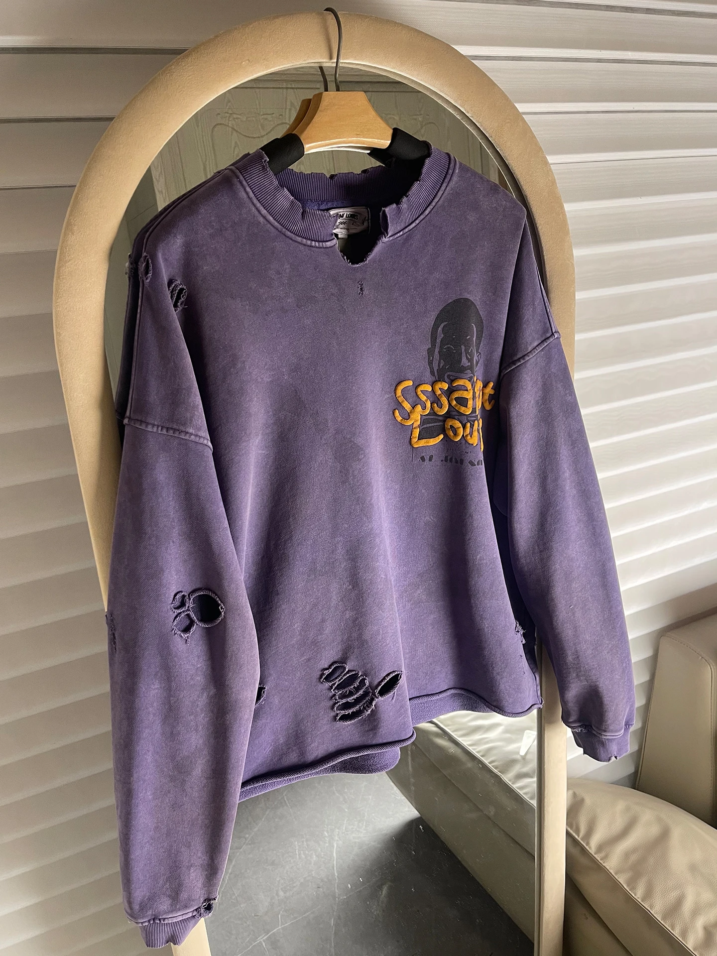 Waed Vintage American High Street Foamed Letter Print Hoodie Men's Casual Long Sve Cotton Sweatirt Youth Trendy Top
Waed Vintage American High Street Foamed Letter Print Hoodie Men's Casual Long Sve Cotton Sweatirt Youth Trendy Top