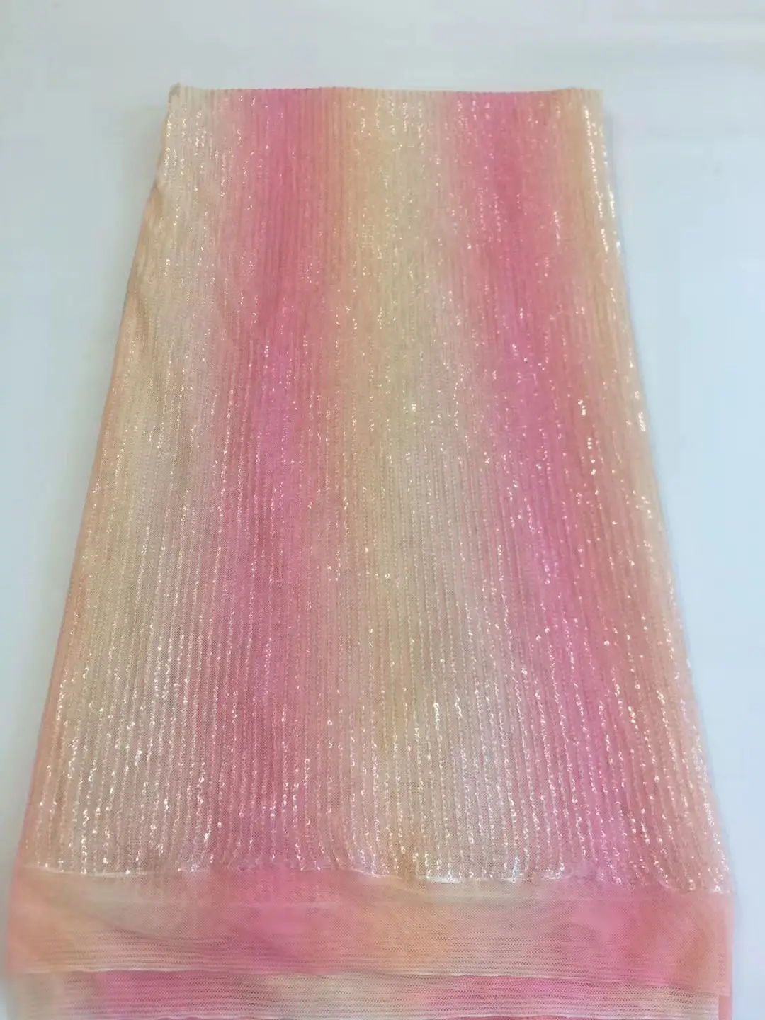 African Lace Fabric L-1302885 Sequins Tulle Mesh Embroidery Lace for Wedding Bridal Fabrics High Quality Laces Dresses
African Lace Fabric L-1302885 Sequins Tulle Mesh Embroidery Lace for Wedding Bridal Fabrics High Quality Laces Dresses