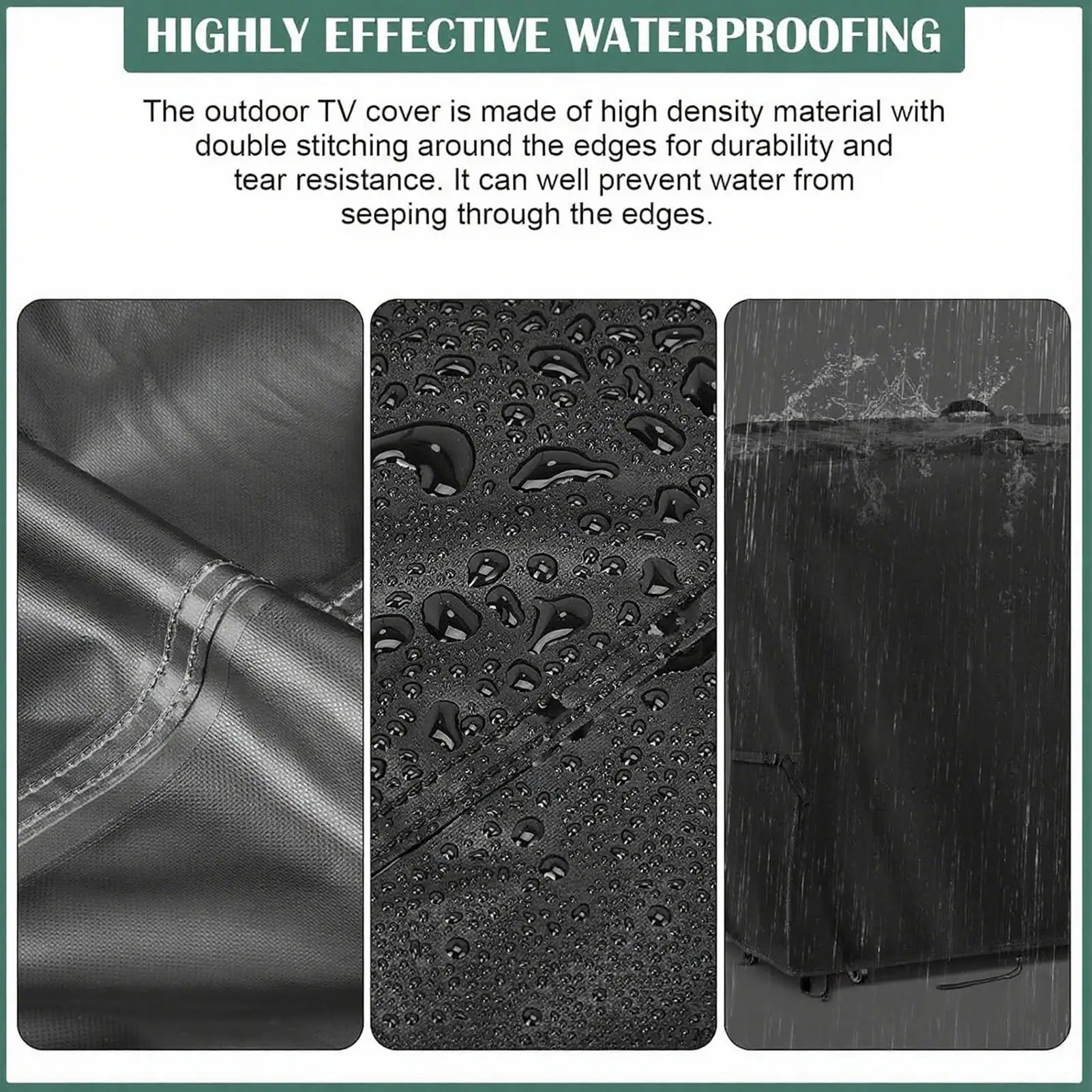 Чехол-подставка для мобильного телевизора на открытом воздухе, подходит для мобильной тележки с диагональю 45-50 дюймов, водонепроницаемые, пылезащитные, защитные чехлы для сумок
Чехол-подставка для мобильного телевизора на открытом воздухе, подходит для мобильной тележки с диагональю 45-50 дюймов, водонепроницаемые, пылезащитные, защитные чехлы для сумок