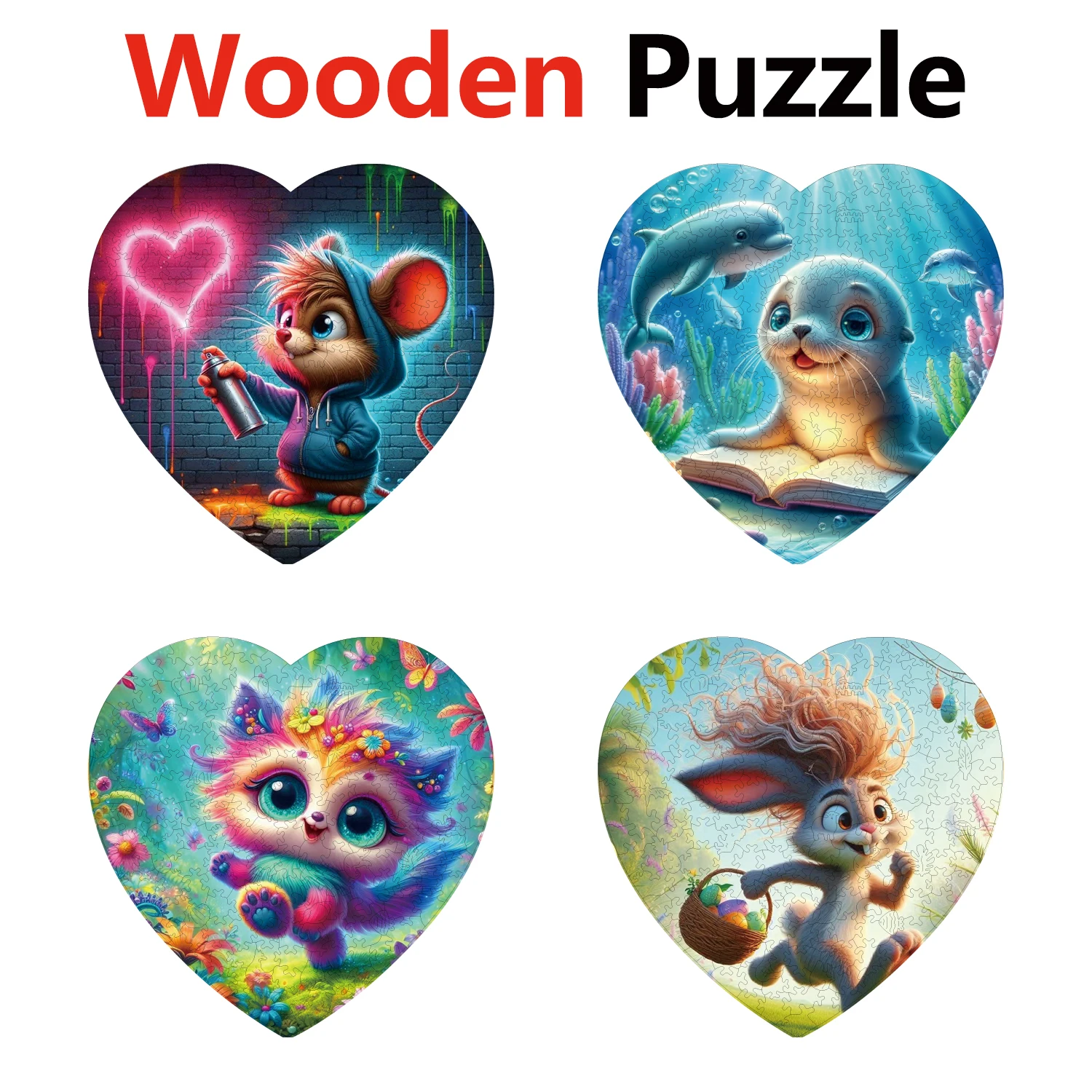 Mouse Seal Eagle Rabbit Animal Puzzles High Quality Jigsaw Puzzle Wooden Puzzle Best Christmas Gift
Mouse Seal Eagle Rabbit Animal Puzzles High Quality Jigsaw Puzzle Wooden Puzzle Best Christmas Gift