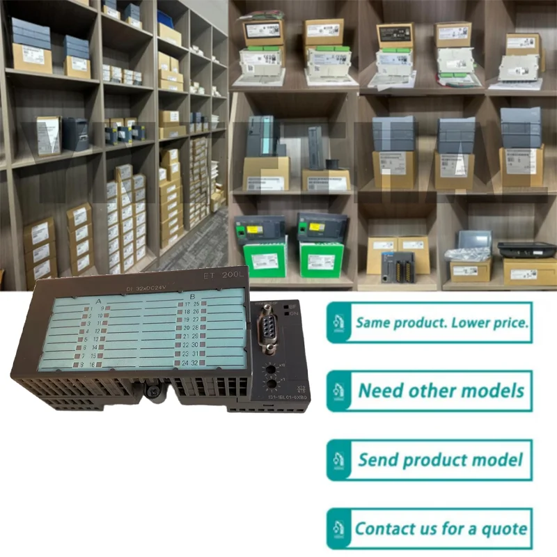 New Original 6ES7131-1BL01-0XB0 6ES7 131-1BL01-0XB0 Light Iinput/Ooutput Module
New Original 6ES7131-1BL01-0XB0 6ES7 131-1BL01-0XB0 Light Iinput/Ooutput Module