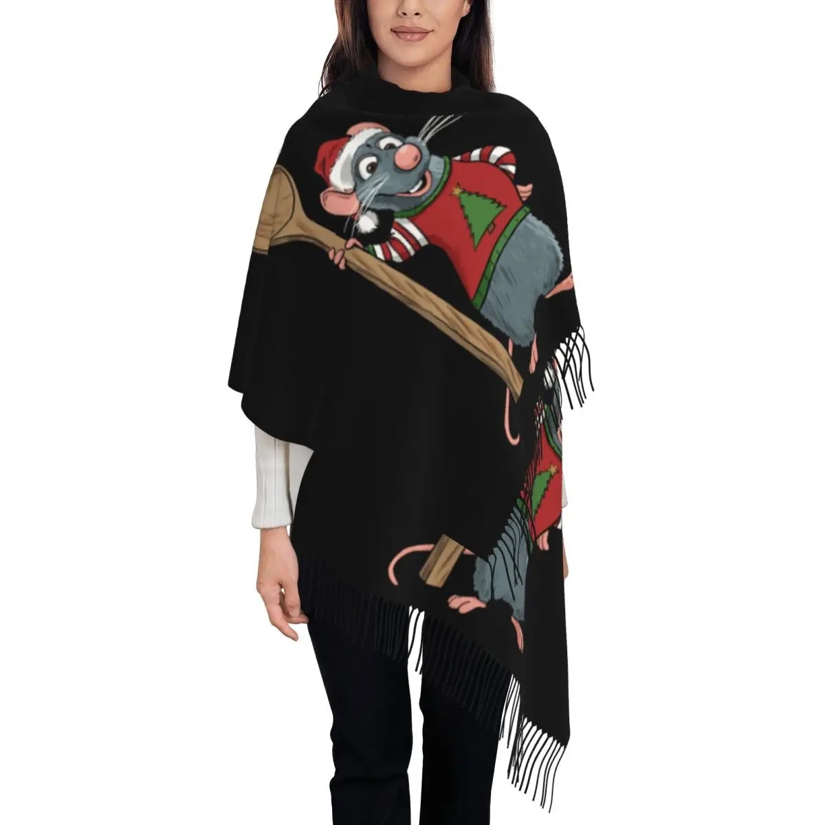 Custom Printed Remy Ratatouille Christmas Scarf Men Women Winter Fall Warm Scarves Cartoon Shawls Wraps
Custom Printed Remy Ratatouille Christmas Scarf Men Women Winter Fall Warm Scarves Cartoon Shawls Wraps