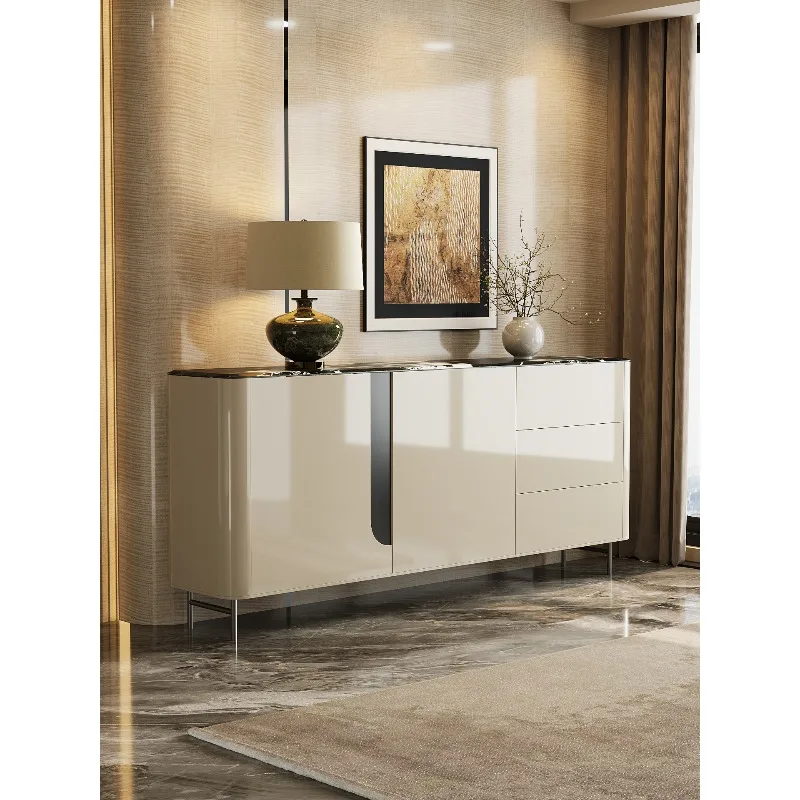 Apartment Italian minimalist sideboard, living room storage cabinet, wall side cabinet, modern and simple entrance cabinet
Apartment Italian minimalist sideboard, living room storage cabinet, wall side cabinet, modern and simple entrance cabinet