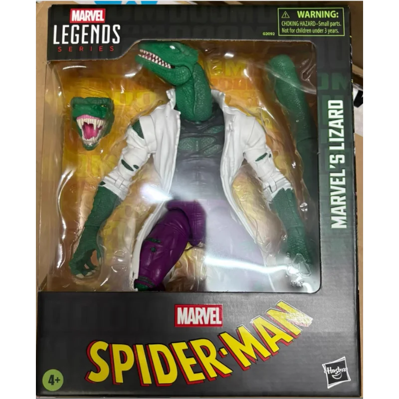 【In Stock】Marvel Legends Dr. Lizard Spider-Man Villain 6-inch Action Figure Animation Model Toy Collection Gift
【In Stock】Marvel Legends Dr. Lizard Spider-Man Villain 6-inch Action Figure Animation Model Toy Collection Gift