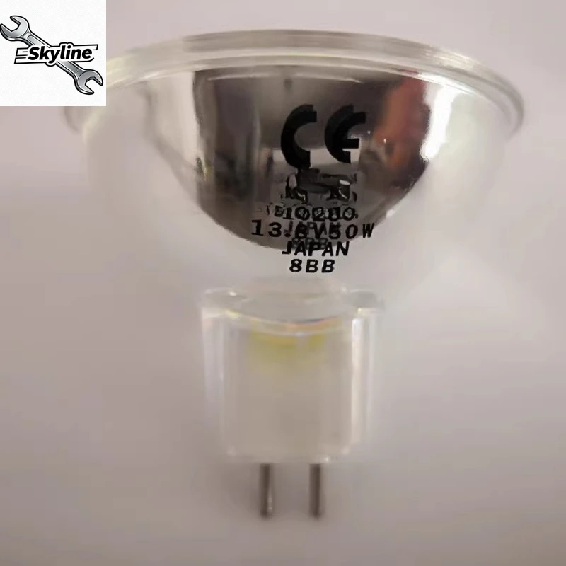 High Brightness Halogen Bulb, 13.8V 50W GX5.3 Interface, Replacement Lamp for Medical Optical Equipment
High Brightness Halogen Bulb, 13.8V 50W GX5.3 Interface, Replacement Lamp for Medical Optical Equipment