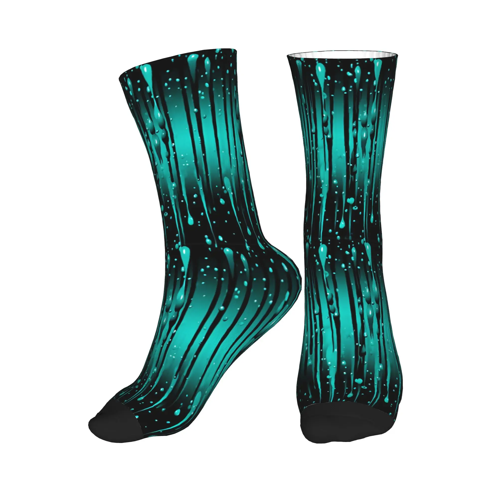 Cool Dripping Turquoise Liquid Pattern Socks Men Women Warm 3D Printed Sports Football Socks
Cool Dripping Turquoise Liquid Pattern Socks Men Women Warm 3D Printed Sports Football Socks