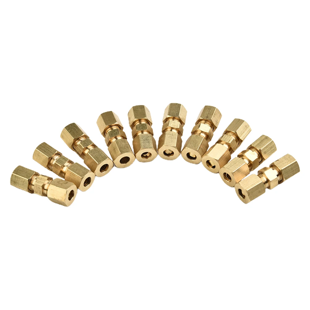 10pcs Universal Brake Line Connector Double Cutting Ring Without Flaring For 4.75mm 3/16inch Brake Line For Vehicle
10pcs Universal Brake Line Connector Double Cutting Ring Without Flaring For 4.75mm 3/16inch Brake Line For Vehicle