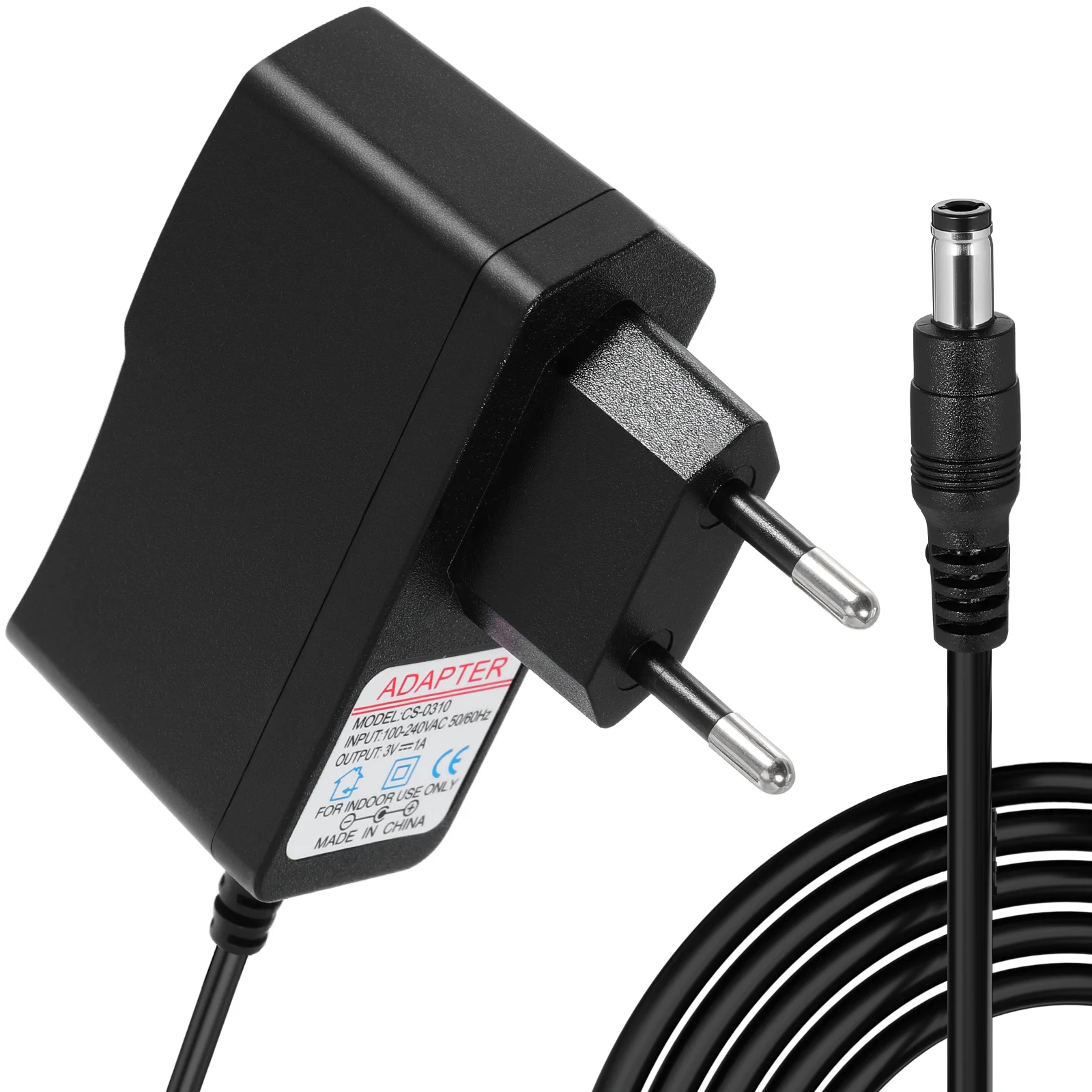 Портативный адаптер питания 5,5 мм x 2,1 мм, вилка стандарта ЕС, черный, прочный материал, вход переменного тока 100-240 В, выход постоянного тока 3 В 1 А, подходит для дома
Портативный адаптер питания 5,5 мм x 2,1 мм, вилка стандарта ЕС, черный, прочный материал, вход переменного тока 100-240 В, выход постоянного тока 3 В 1 А, подходит для дома