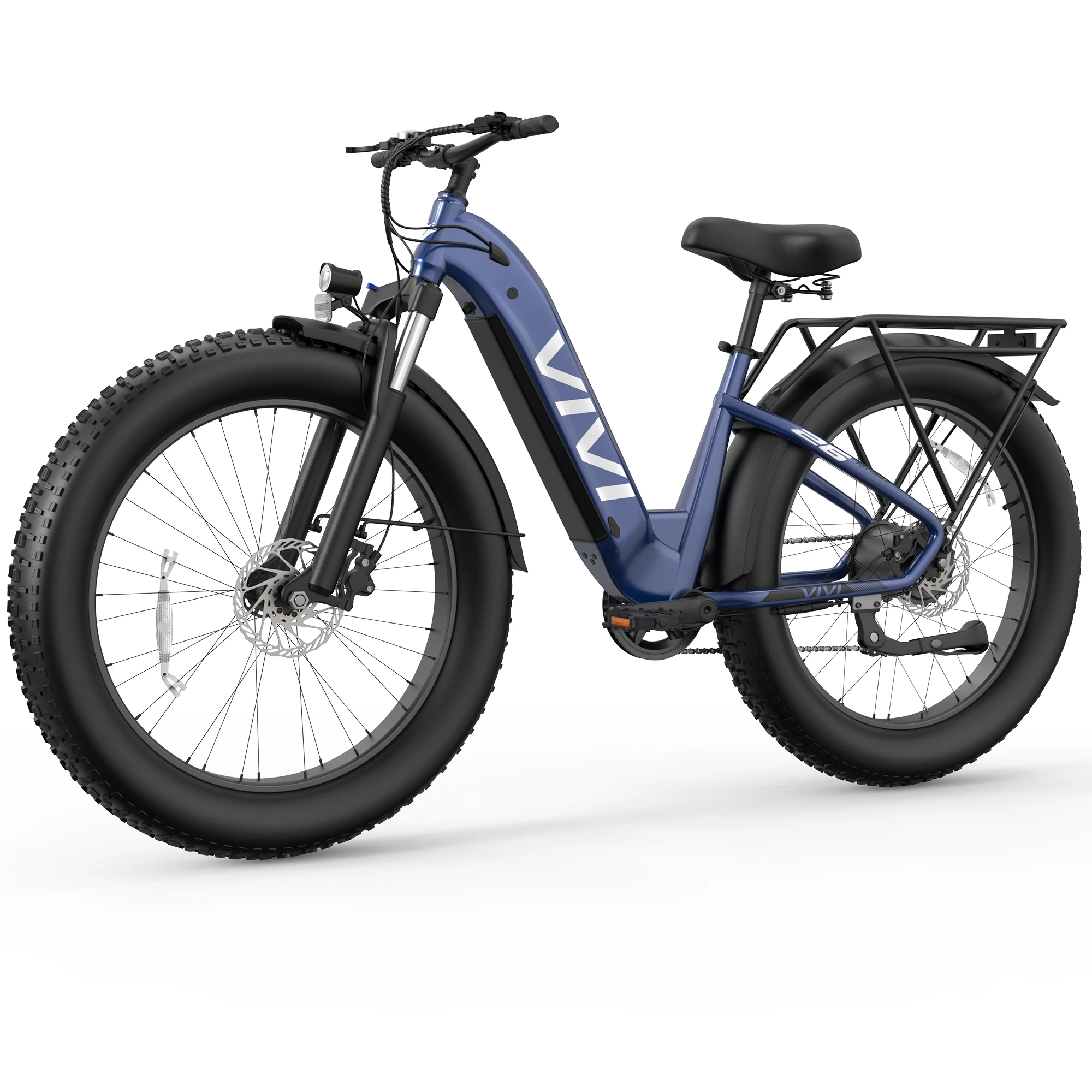 Vivi ACE07 Electric Bike for Adults, 26" x 4.0 Fat Tire Ebike, 1500W Peak Motor Electric Bike, 48V 720WH Removable Battery
Vivi ACE07 Electric Bike for Adults, 26" x 4.0 Fat Tire Ebike, 1500W Peak Motor Electric Bike, 48V 720WH Removable Battery
