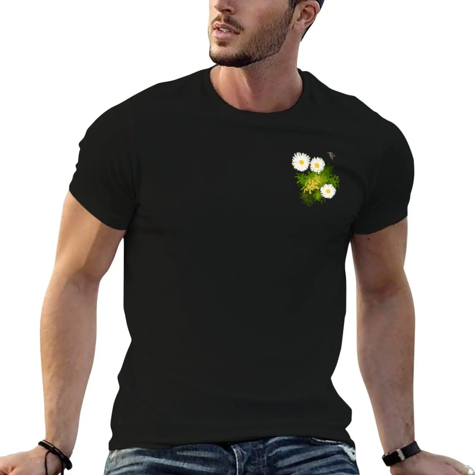Flowers and Bee T-Shirt t shirt for man 100 percent cotton t shirts with prints t shirts for man cotton funny T-shirt
Flowers and Bee T-Shirt t shirt for man 100 percent cotton t shirts with prints t shirts for man cotton funny T-shirt