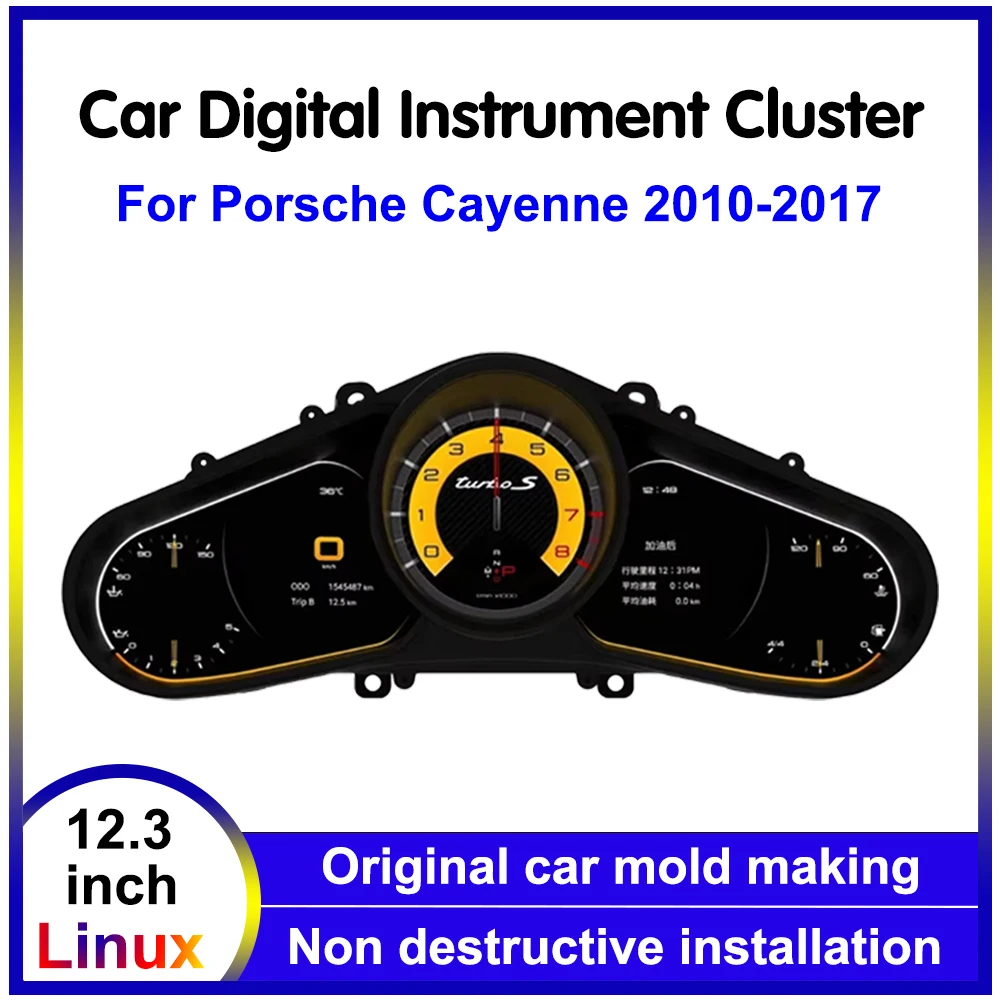 Krando 12.3'' Car Digital Cluster For Porshe Cayenne 2010-2017 Linux cockpit LCD Speedometer dashboard Virtual
Krando 12.3'' Car Digital Cluster For Porshe Cayenne 2010-2017 Linux cockpit LCD Speedometer dashboard Virtual