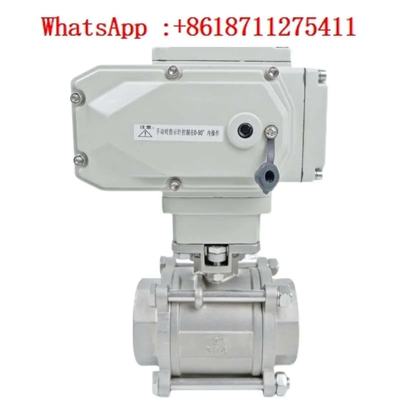 Electric wire ball valve Q911F-16P high temperature three piece stainless steel steam valve DN20 25 32 50
Electric wire ball valve Q911F-16P high temperature three piece stainless steel steam valve DN20 25 32 50