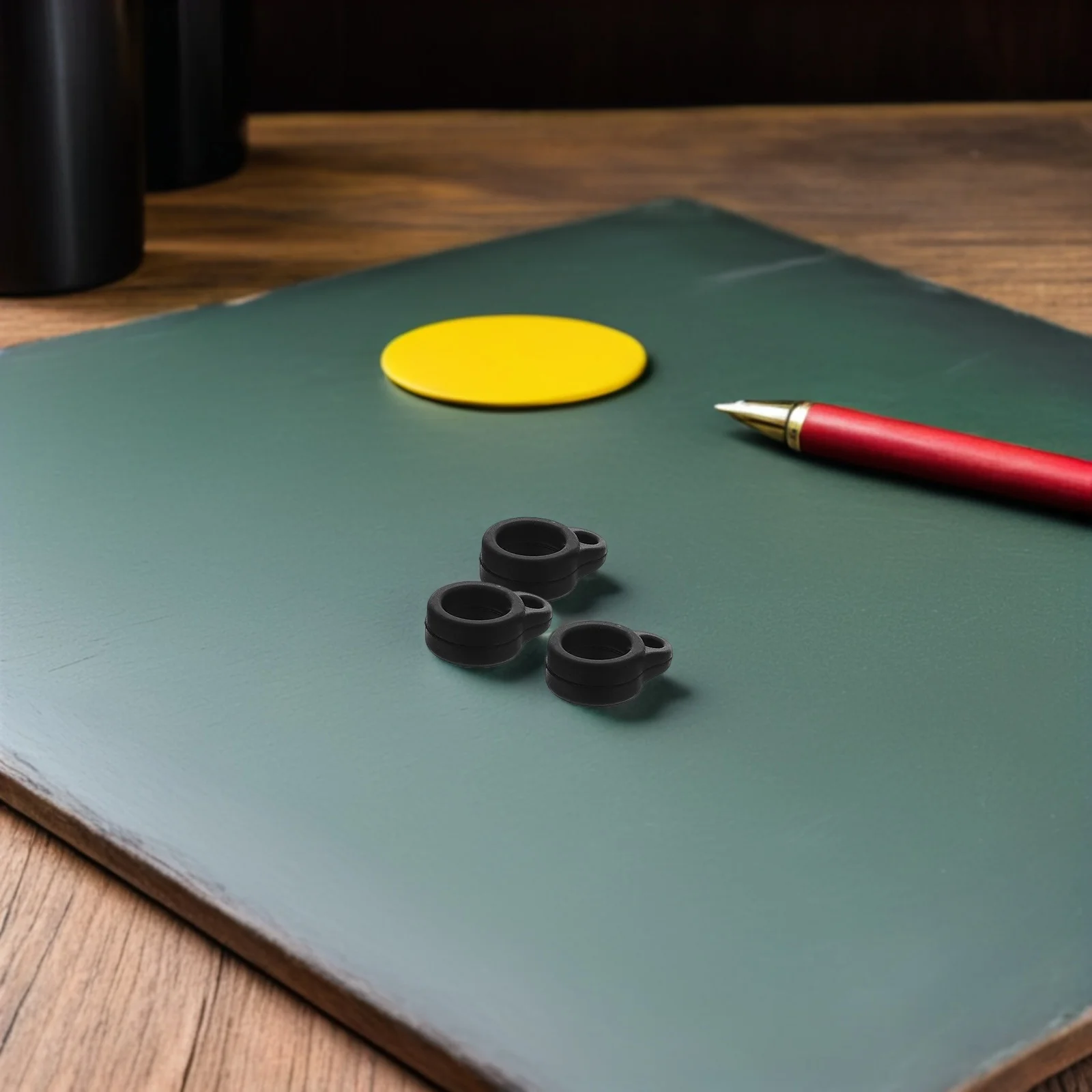 100Pcs Anti-Lost Rings Band Silicone Flexible Black Loops Wrist Strap Lanyard Pen Holder Keychains Water 
100Pcs Anti-Lost Rings Band Silicone Flexible Black Loops Wrist Strap Lanyard Pen Holder Keychains Water