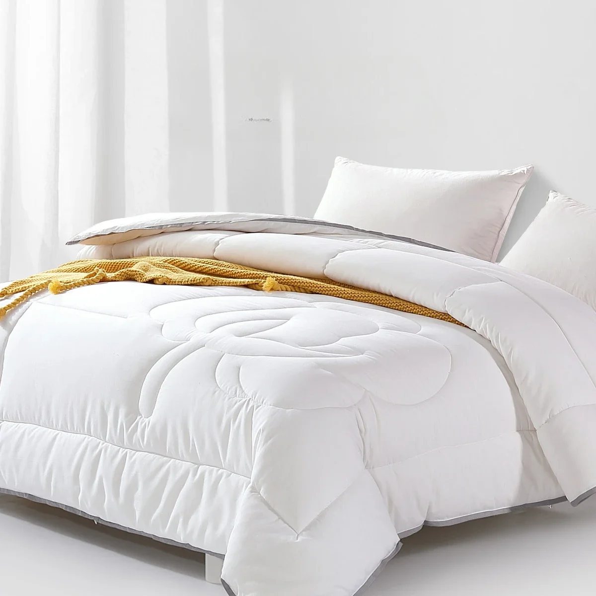 Quilt cotton winter quilt antibacterial thickened warm single double winter bedding
Quilt cotton winter quilt antibacterial thickened warm single double winter bedding