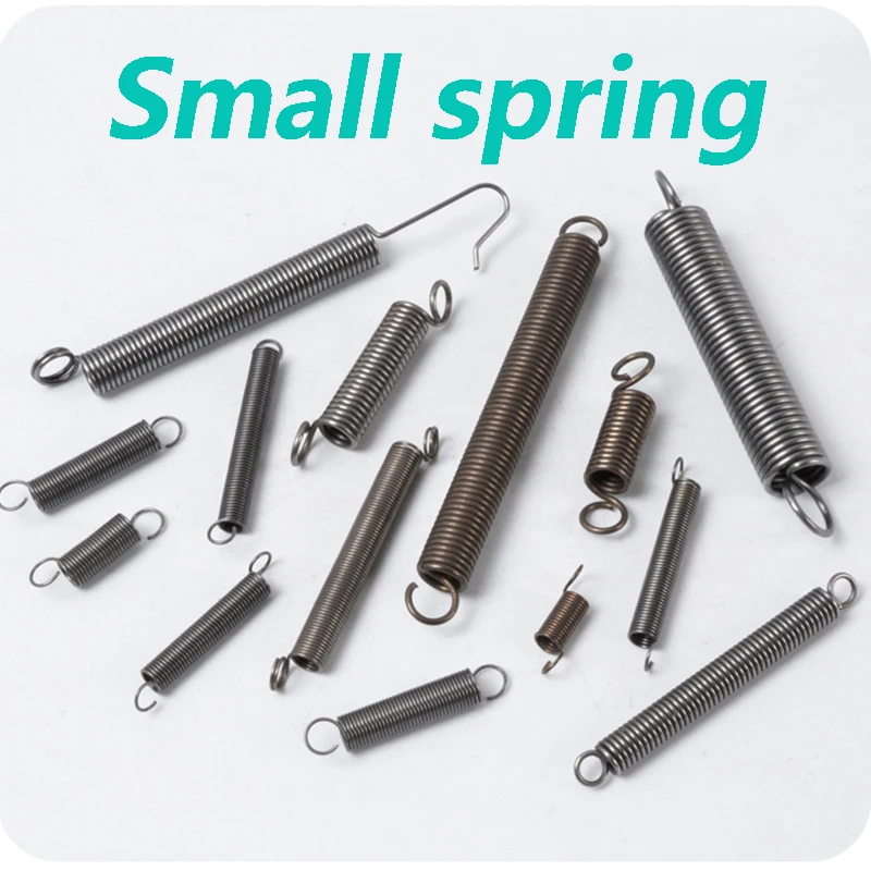 1Pcs Wire Diameter 0.2~0.5m Stainless Steel Open Hook Tension Spring Hook spring Extension Spring Draught Spring
1Pcs Wire Diameter 0.2~0.5m Stainless Steel Open Hook Tension Spring Hook spring Extension Spring Draught Spring