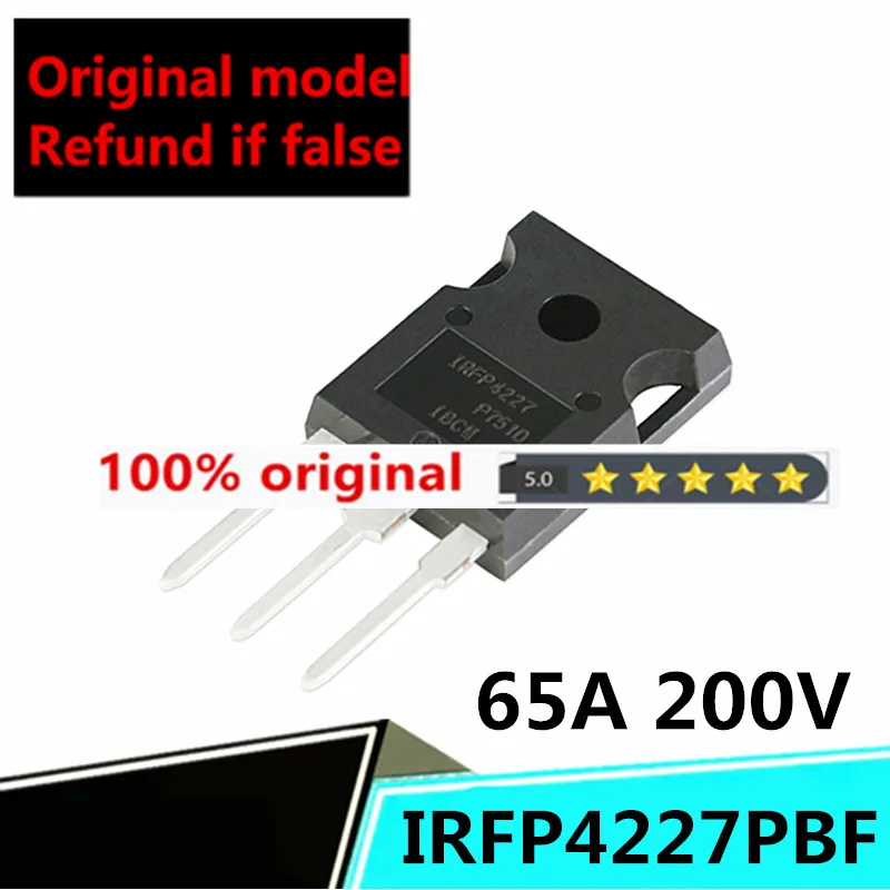 brand 1PCS original genuine IRFP4227PBF IRFP4227 TO-247 (AC) N-channel 200V/65A MOSFET FET
brand 1PCS original genuine IRFP4227PBF IRFP4227 TO-247 (AC) N-channel 200V/65A MOSFET FET