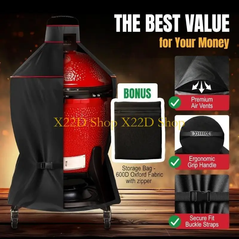 X22D Fade Resistant Fabric Grill Cover for Outdoor BBQ Reinforced Protective Case Tear Resistant Cooking Equipment Protector
X22D Fade Resistant Fabric Grill Cover for Outdoor BBQ Reinforced Protective Case Tear Resistant Cooking Equipment Protector