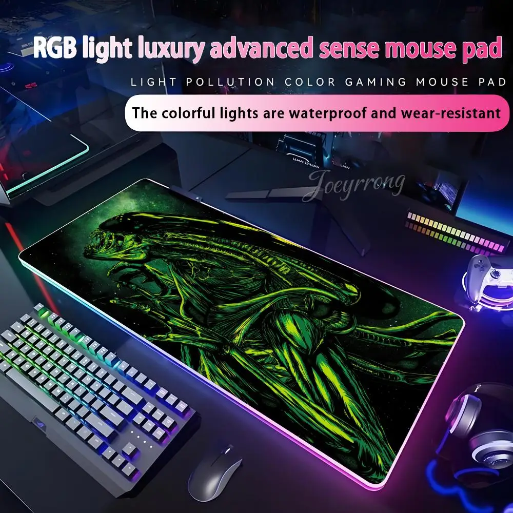 A-Alien X-Xenomorph Mouse Pad For FPS ESports RGB Extended Gaming Keyboard LED Mats Large 1000x500mm XXL Gamer
A-Alien X-Xenomorph Mouse Pad For FPS ESports RGB Extended Gaming Keyboard LED Mats Large 1000x500mm XXL Gamer