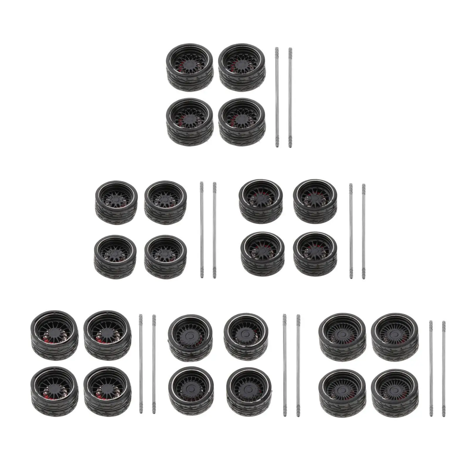 1:64 Model Modified Wheel Tires Toy General Model Car Replace Rubber Tire for Greenlight Parts
1:64 Model Modified Wheel Tires Toy General Model Car Replace Rubber Tire for Greenlight Parts
