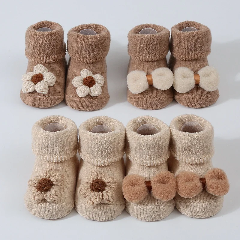 Newborn Baby Toddler Crew Socks Cute Flower Cotton Socks Baby Boys Girls Non-Skid Socks Skin-Friendly Fashionable Kids Stocking
Newborn Baby Toddler Crew Socks Cute Flower Cotton Socks Baby Boys Girls Non-Skid Socks Skin-Friendly Fashionable Kids Stocking
