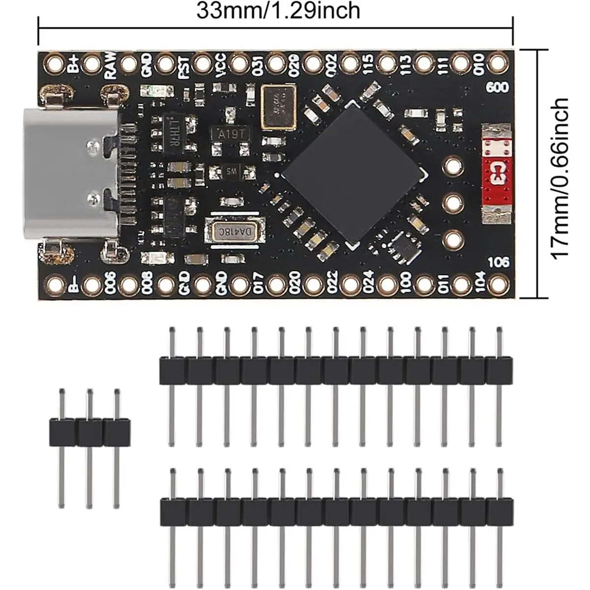 (A32M) Профессиональная плата для разработки Pro Micro NRF52840, Bluetooth, Type-C, для Arduino IDE - 5 шт.
(A32M) Профессиональная плата для разработки Pro Micro NRF52840, Bluetooth, Type-C, для Arduino IDE - 5 шт.