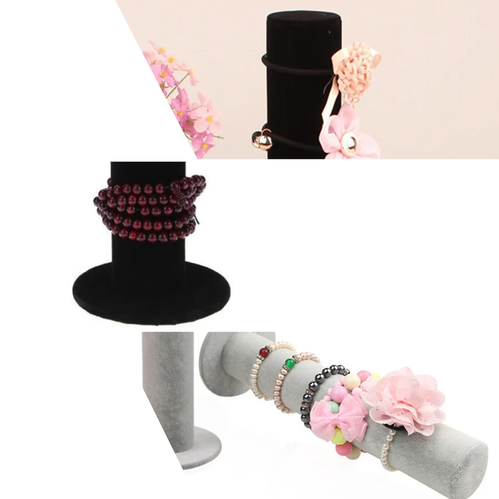 T-Bar Jewelry Display Stand Bangle Hair Band Holder Vertical Organizer Lint Covered Material Non-Slip Space Saving for Home
T-Bar Jewelry Display Stand Bangle Hair Band Holder Vertical Organizer Lint Covered Material Non-Slip Space Saving for Home