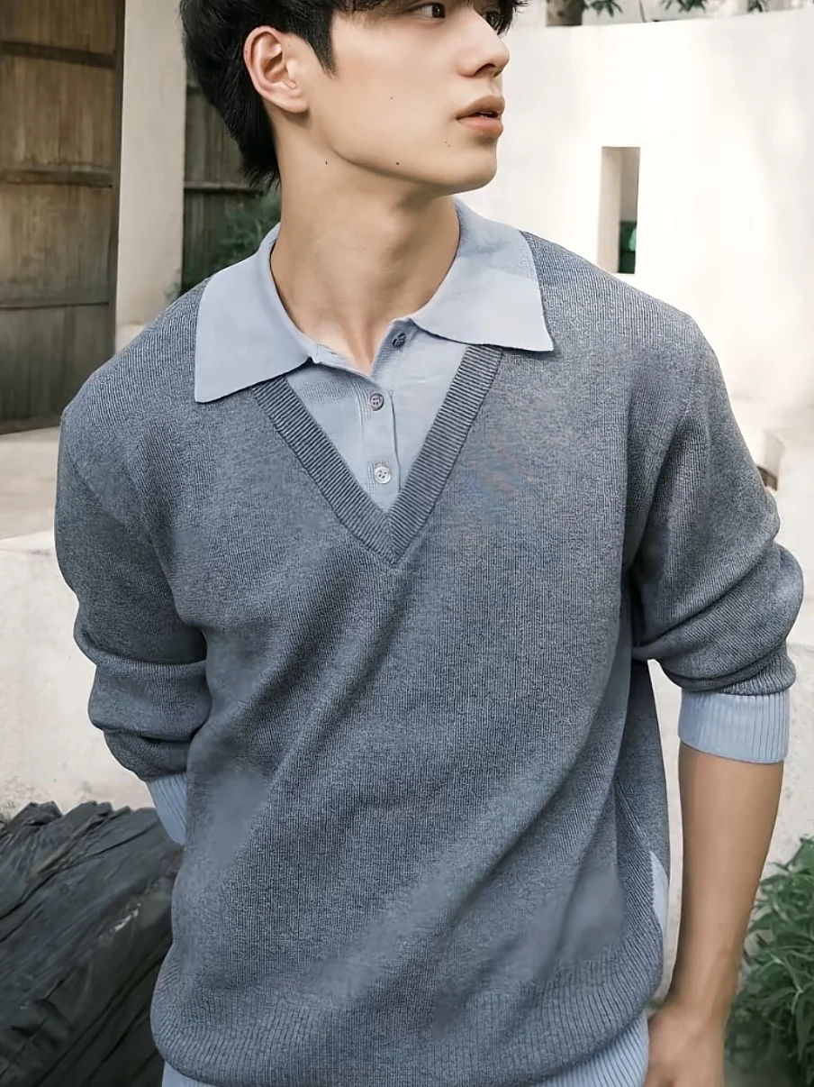 Свитер Miu Sle Ne, вязаный, модный, в стиле колледж, с эффектом высокого класса, чистый крой, в стиле Old Money, из полиэфирного волокна Ame...
Свитер Miu Sle Ne, вязаный, модный, в стиле колледж, с эффектом высокого класса, чистый крой, в стиле Old Money, из полиэфирного волокна Ame...