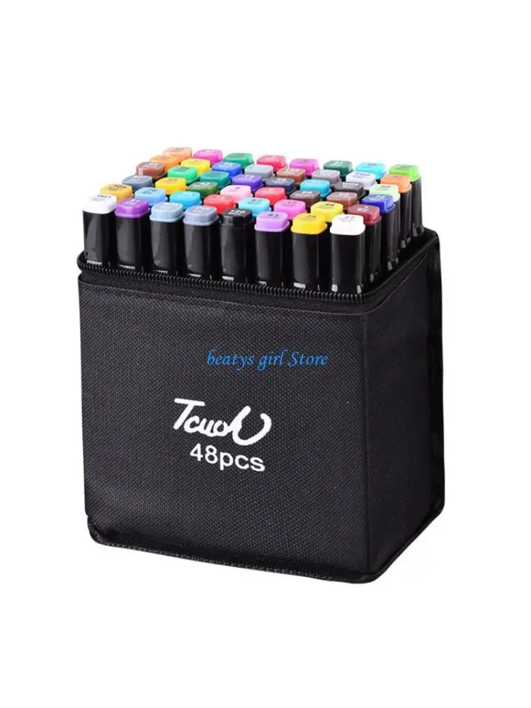 C7AB Double Tip Sketch Markers Art Vibrant Pigments Comfortable Ergonomic Design Safe Material Portable Case
C7AB Double Tip Sketch Markers Art Vibrant Pigments Comfortable Ergonomic Design Safe Material Portable Case