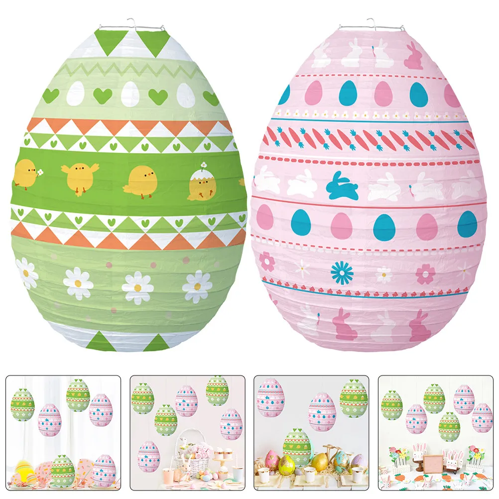 2pcs Egg Paper Lanterns Paper Lantern Pink Green Festival Decor Easter Egg Shape Lanterns Hanging Props Indoor Outdoor Lighting
2pcs Egg Paper Lanterns Paper Lantern Pink Green Festival Decor Easter Egg Shape Lanterns Hanging Props Indoor Outdoor Lighting