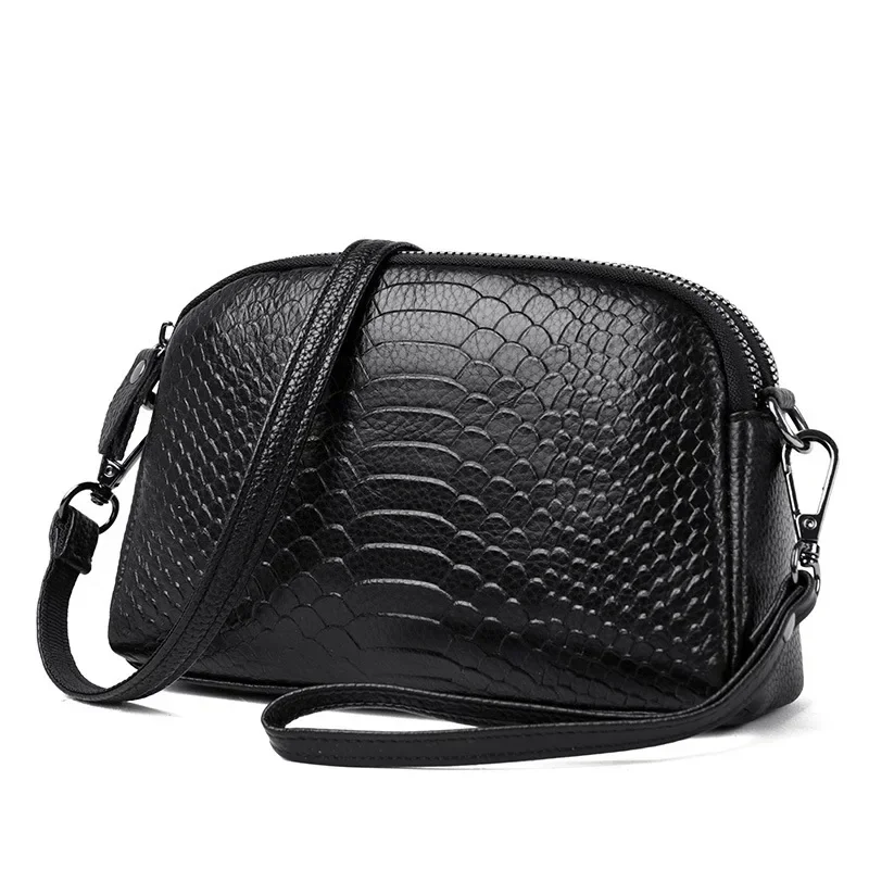 2025 New Women's Crossbody Small Bag Single Shoulder Messenger Bag Fashionable Leather Genuine Leather Crocodile pattern Handbag
2025 New Women's Crossbody Small Bag Single Shoulder Messenger Bag Fashionable Leather Genuine Leather Crocodile pattern Handbag